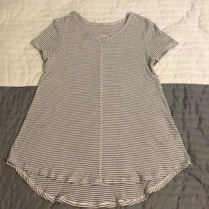 Black and white striped t-shirt